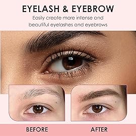 Luxe Cosmetics- Black Color Set for Lashes and Brows - Long Lasting Temporary Color (Up to 4 Weeks) - Vegan & Cruelty-Free - for Salon & Home Use