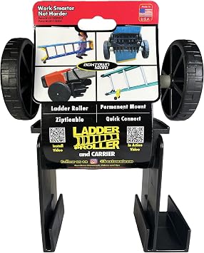 Boxtown Team Ladder Roller Black Ladder Roller + Carrier