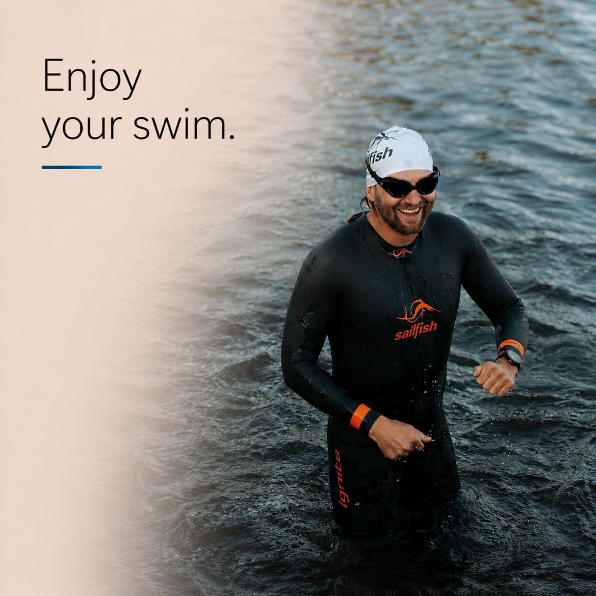 sailfish Ignite 3 Traje de neopreno para hombre | Traje de triatlón para hombre para principiantes con neopreno Speedflex de 3 mm | Extremadamente elástico para poner y quitar sin esfuerzo | Forro