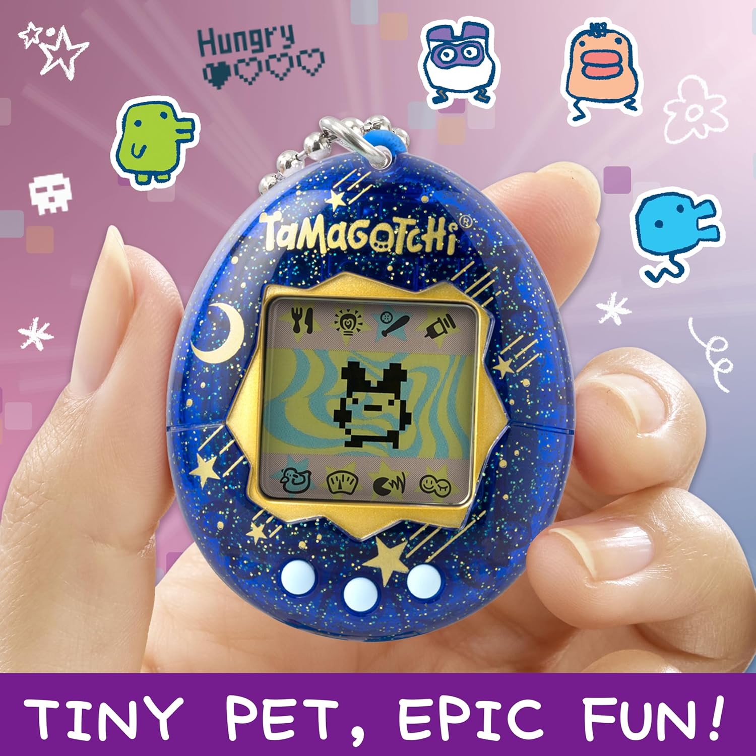 Mascota virtual Tamagotchi original Starry Shower por 19,99€ ¡¡17% de descuento!!