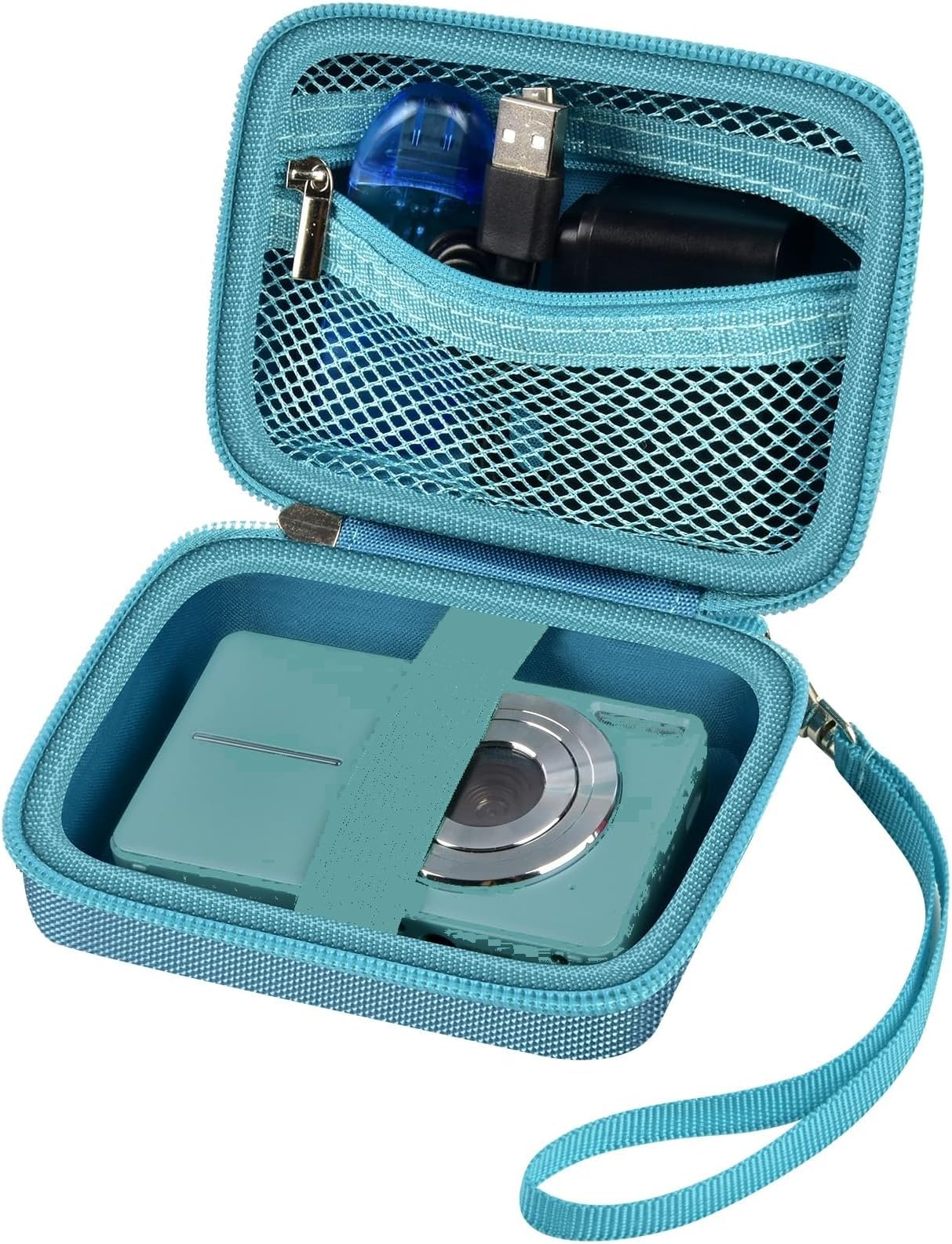 ALKOO Digital Camera Case for CAMKORY/Pouch for KODAK PixproDark Green