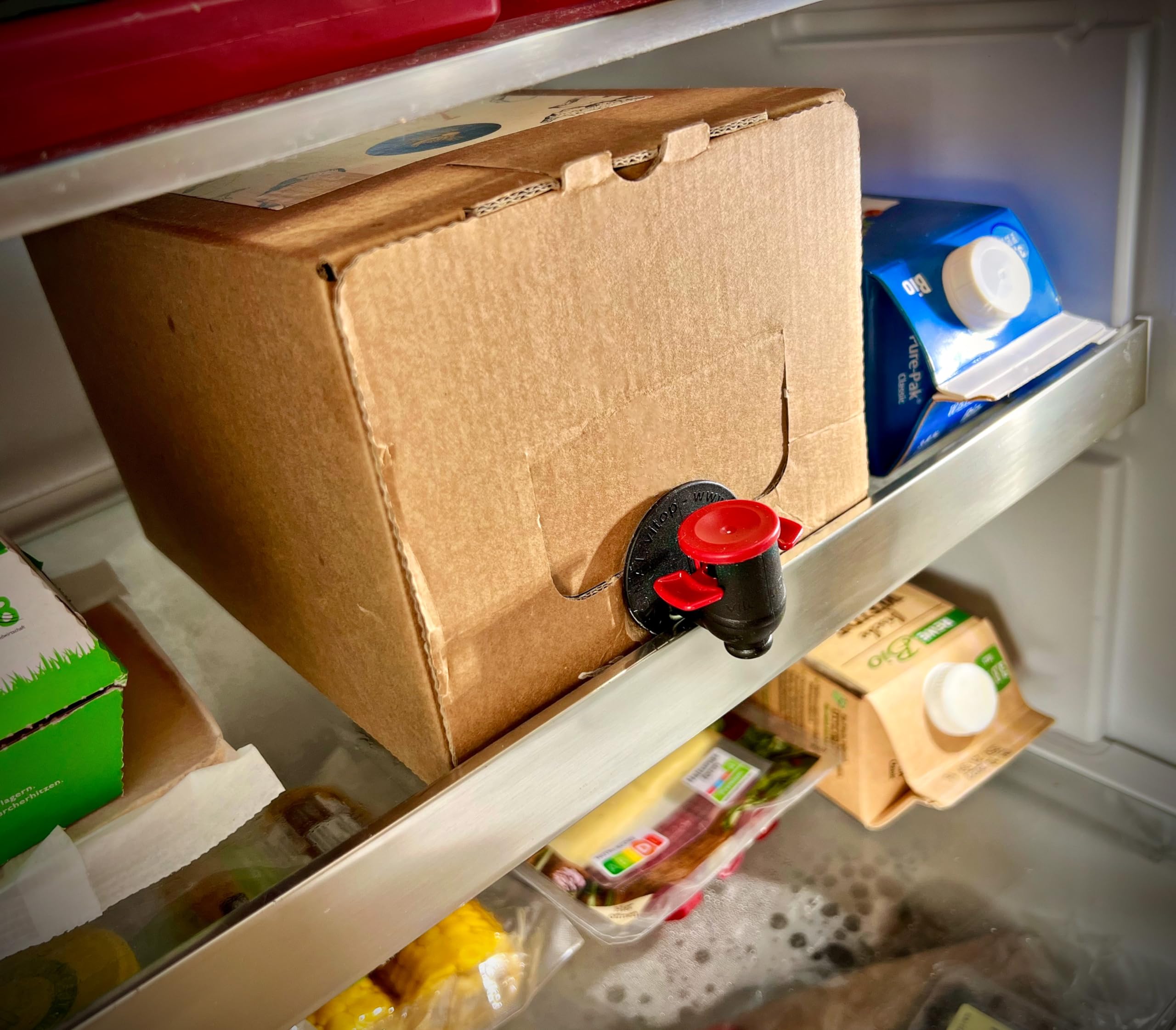 Bio Rote Betesaft 3L – 100% Direktsaft aus roten Beeten, naturbelassen & ungesüßt – ohne Zuckerzusatz, vegan & kaltgepresst im praktischen Bag-in-Box Karton