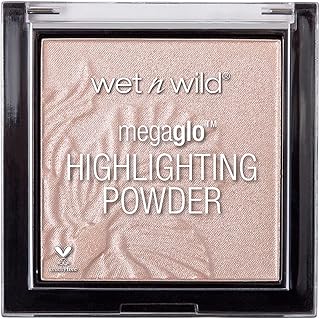 Wet 'n' Wild MegaGlo Highlighting Powder, Highly-pigmented Powder Highlighter with Ultra-pearly Finish and Easy-to-blend Formula, for a Silky and Shimmery Effect, Blossom Glow, 5.4 g (Pack of 1)