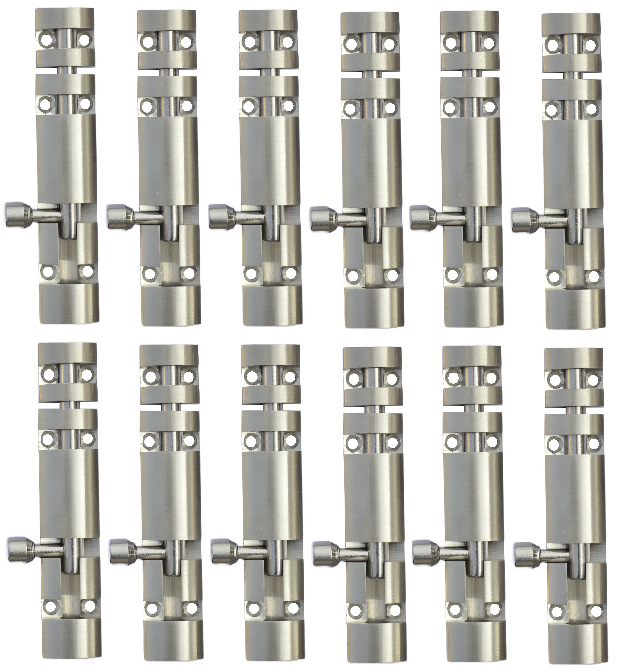 DHAKAD Stainless Steel Tower Bolts - 4 Pack -10
