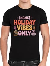 Classic Custom T-Shirt Season Title Celebration Happiness Seasonal - Only Black