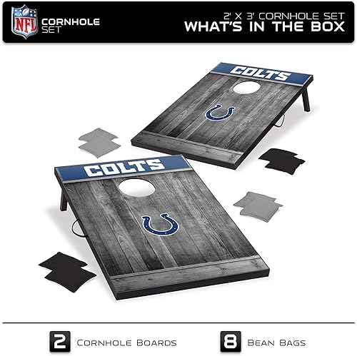 Vista 77 de Wild Sports Juego de Cornhole de madera MDF NFL de 2'x3