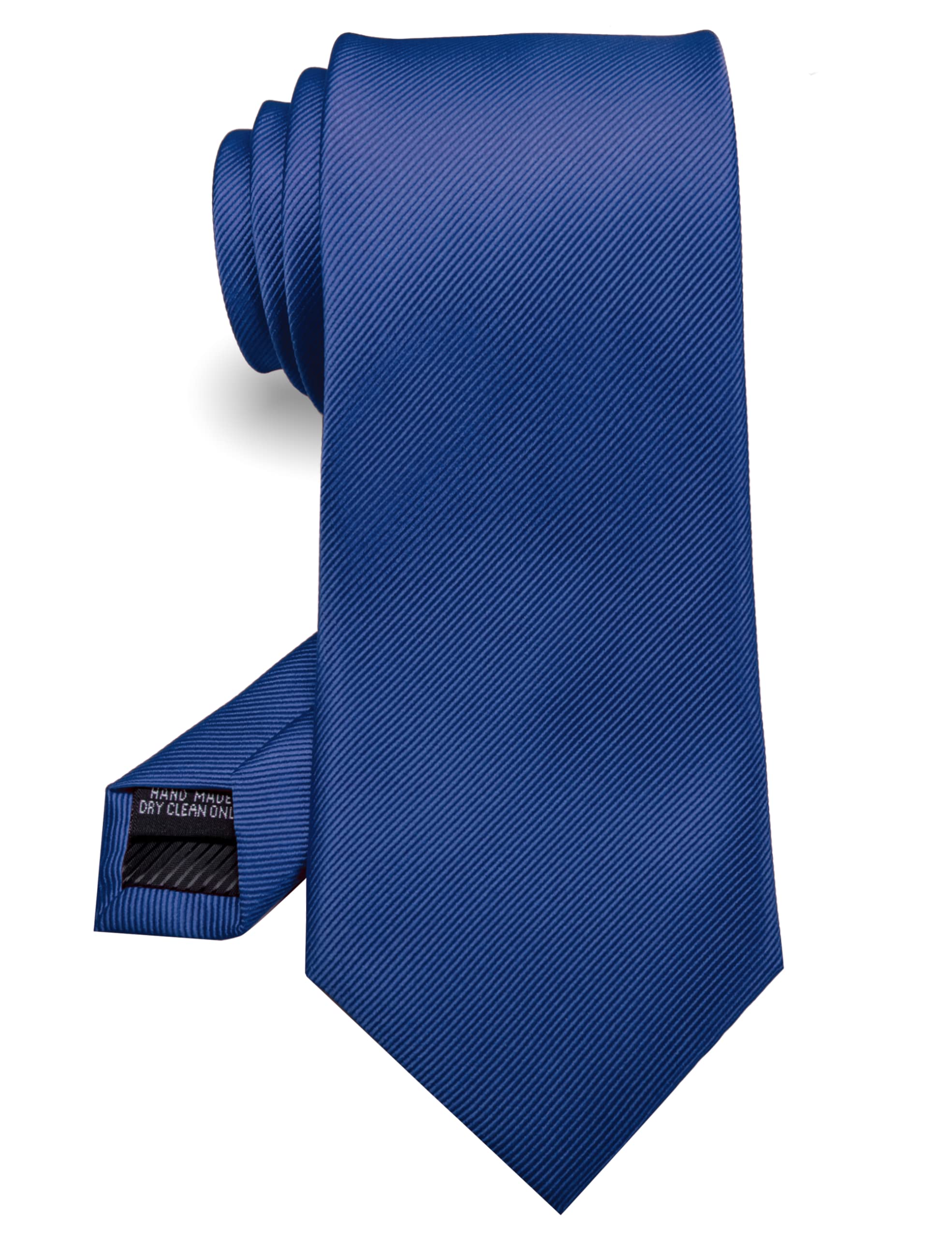 RBOCOTT Solid Color Tie Formal Necktie for Men