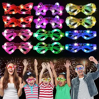 Occhiali Lampeggianti EL Wire Occhiali LED Fornure Per - Foto 4