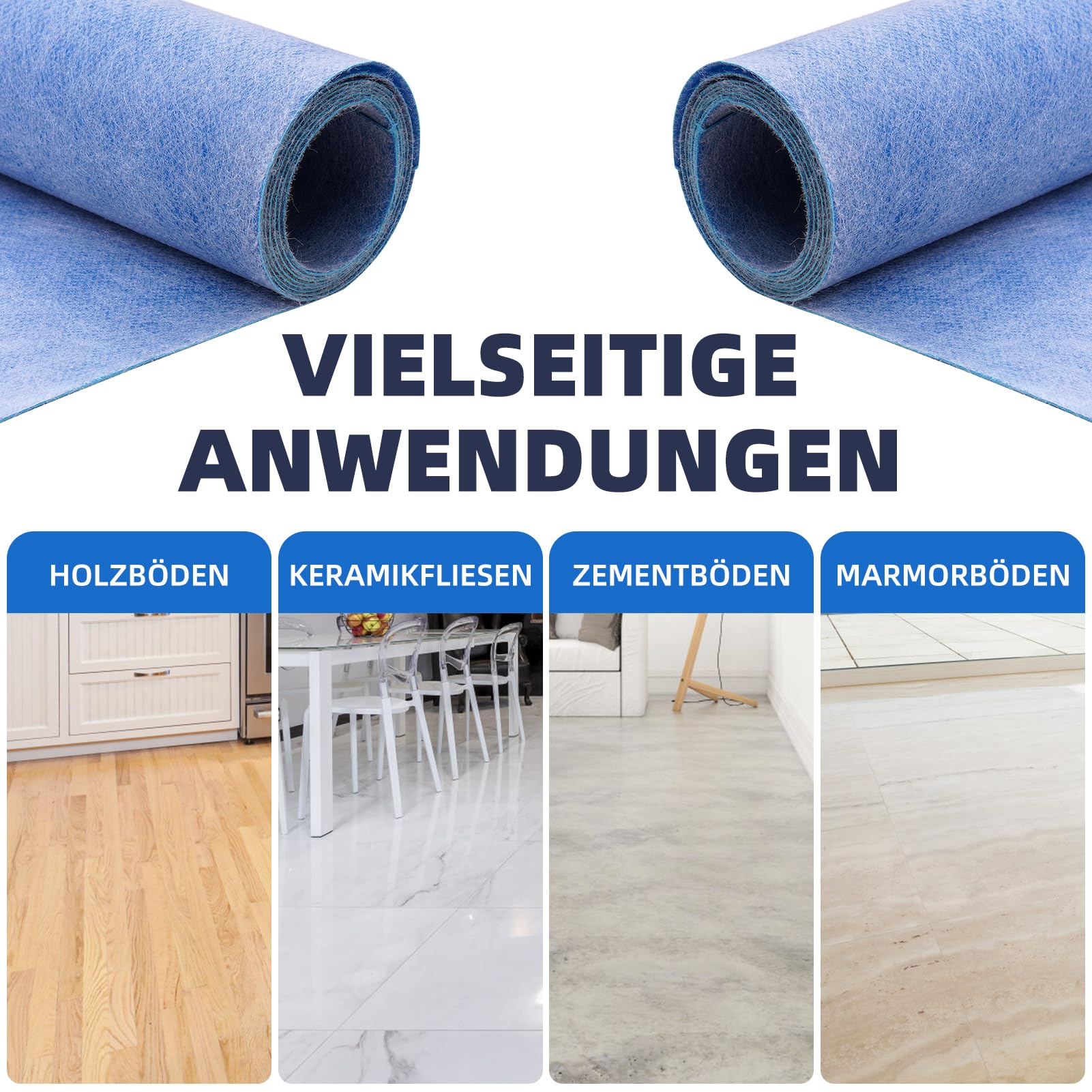 Abdichtungsbahn Dusche 1x30m, Dichtfolie Bad, Wasserdicht Entkopplungsmatte, Dichtbahn Abdichtbahn für Sanitär, Dusche, Badezimmer, Sauna, Fliesen (orange Farbe)