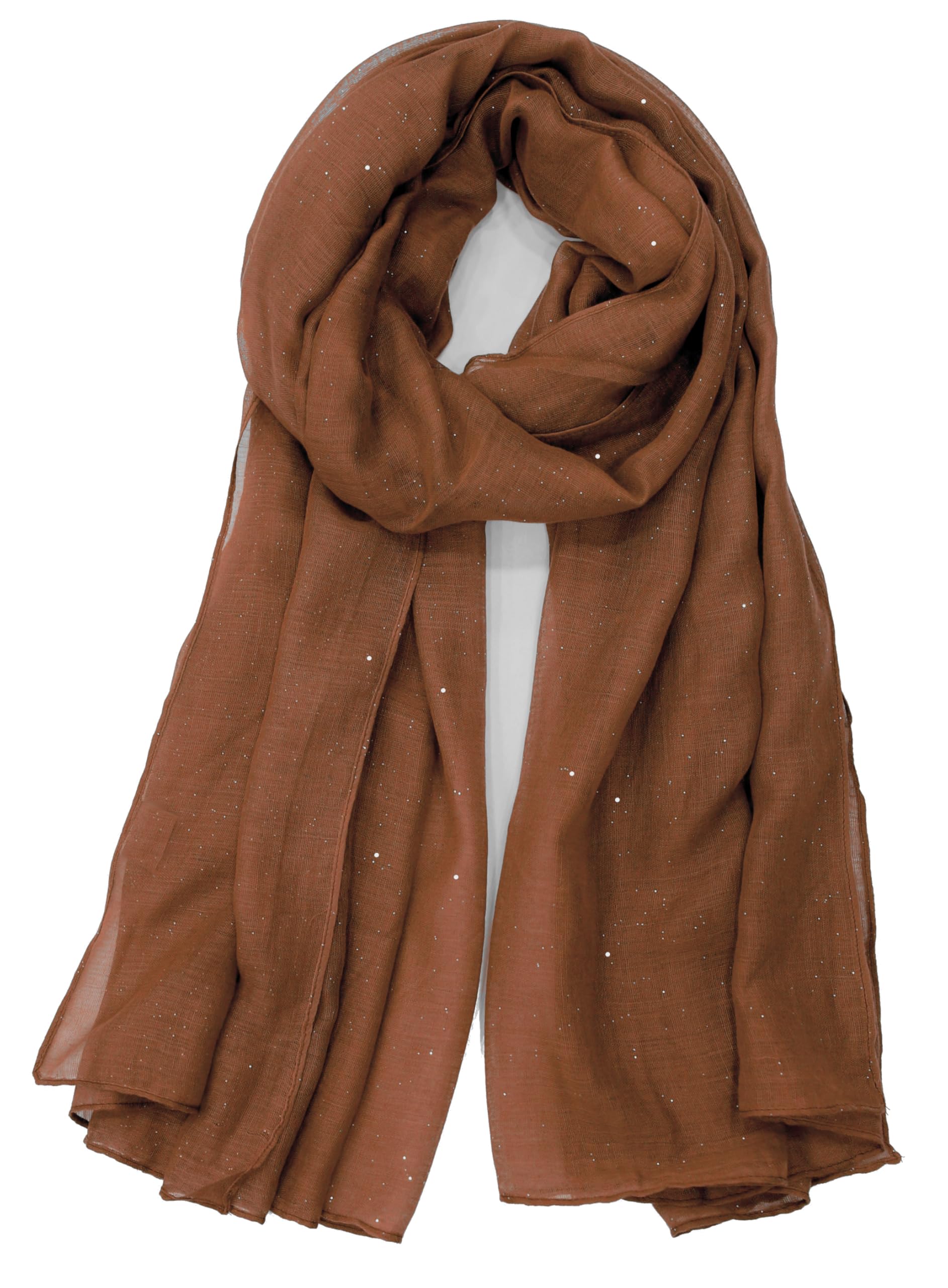 Van Der Rich ® - Pailletten Schal Weiches Halstuch - Damen