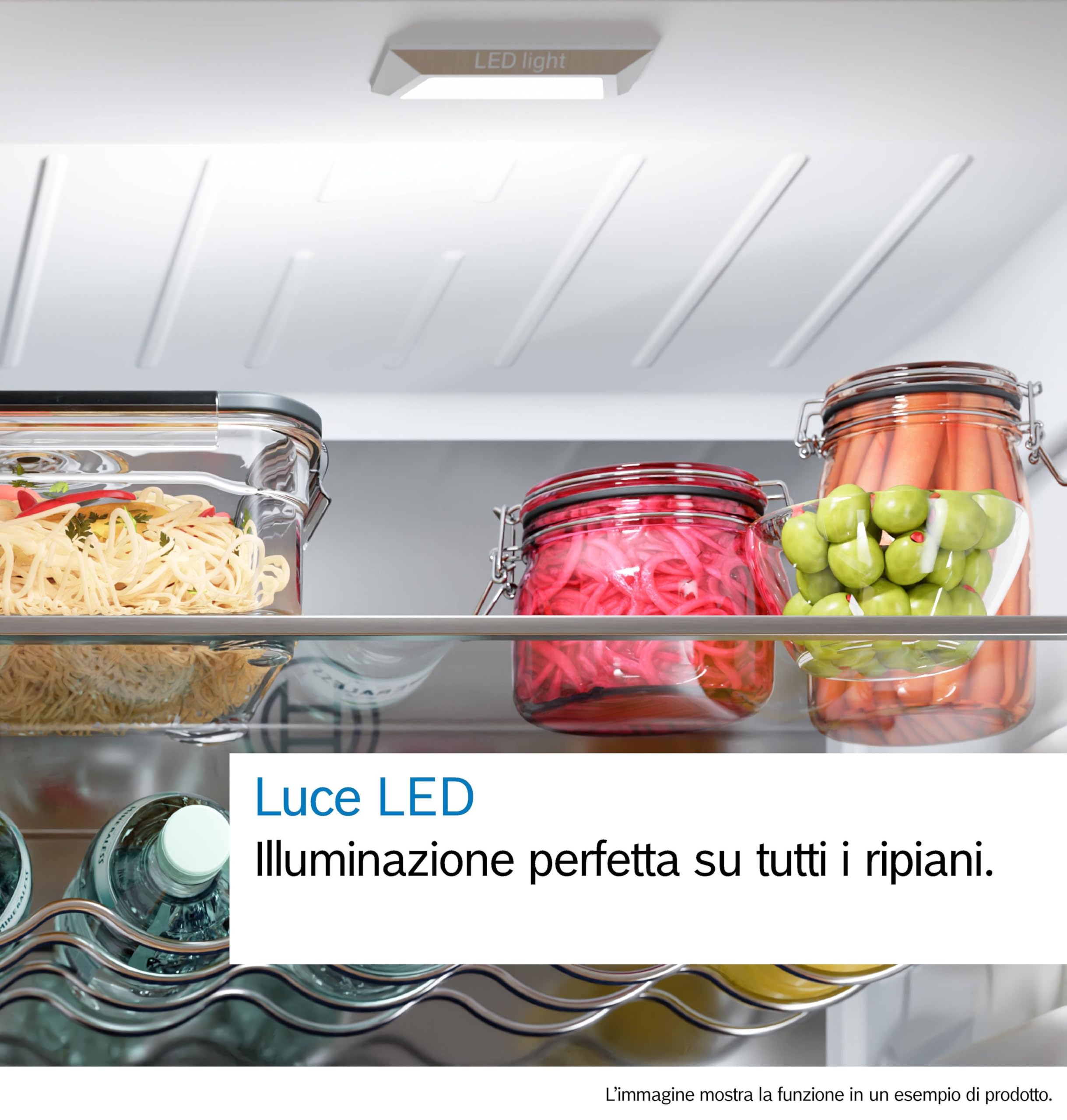 Bosch KGN392LAG Serie 4, Frigorifero combinato da libera installazione, Total No Frost, VitaFresh XXL: Spazio extra-large per i tuoi cibi freschi, PerfectFit, Luce LED, Acciaio, 203 x 60 cm