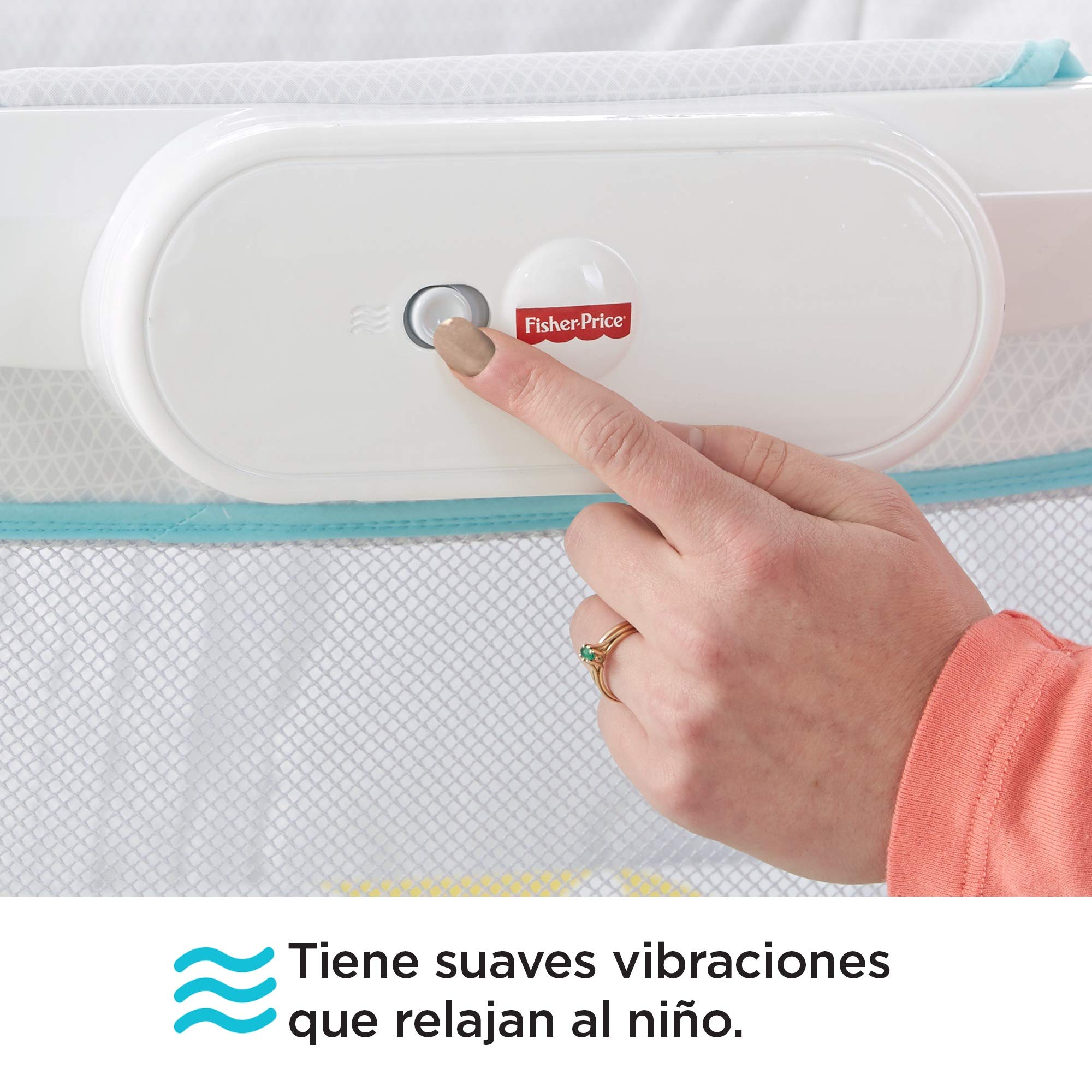 Fisher-Price Cuna De Viaje para bebé recién nacido (Mattel GBR67)
