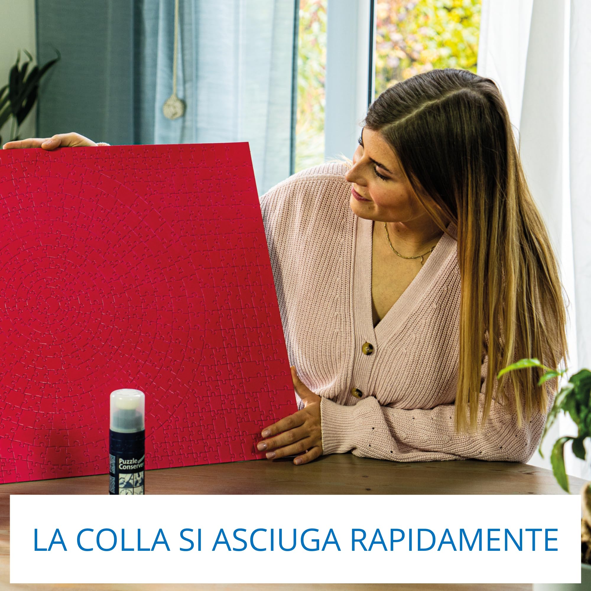 Ravensburger Colla Puzzle 200ml 4x1000 Pezzi Puzzle Adulti Bambini Regalo Festa del Papà
