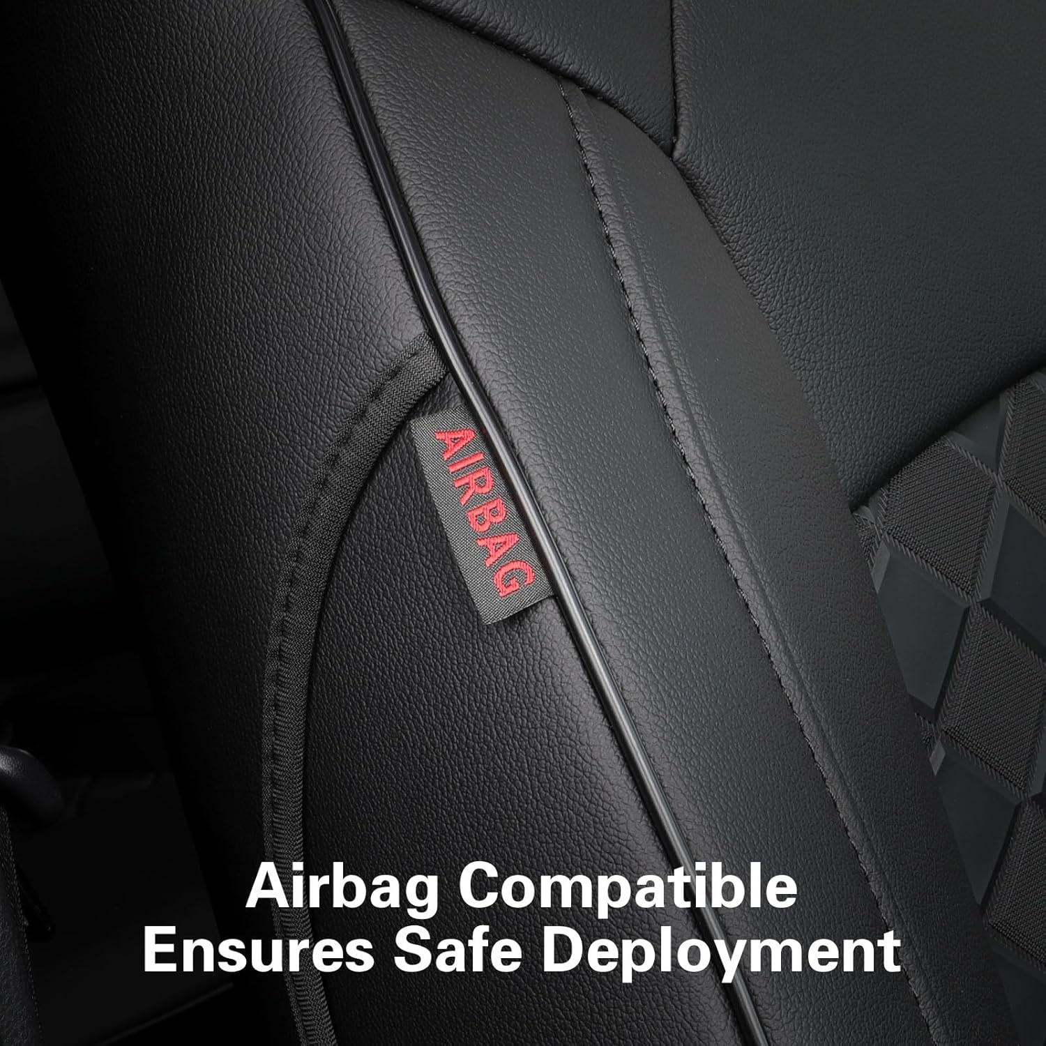 Rav4 Seat Covers Custom for Toyota RAV4 2019 2020 2021 2022 2023 2024 2025 LE,XLE,XLE Premium,Limited,Suv Car Seat Cover, Seat Protector Full Set, Full Wrapped Waterproof Nappa Leather(Black)