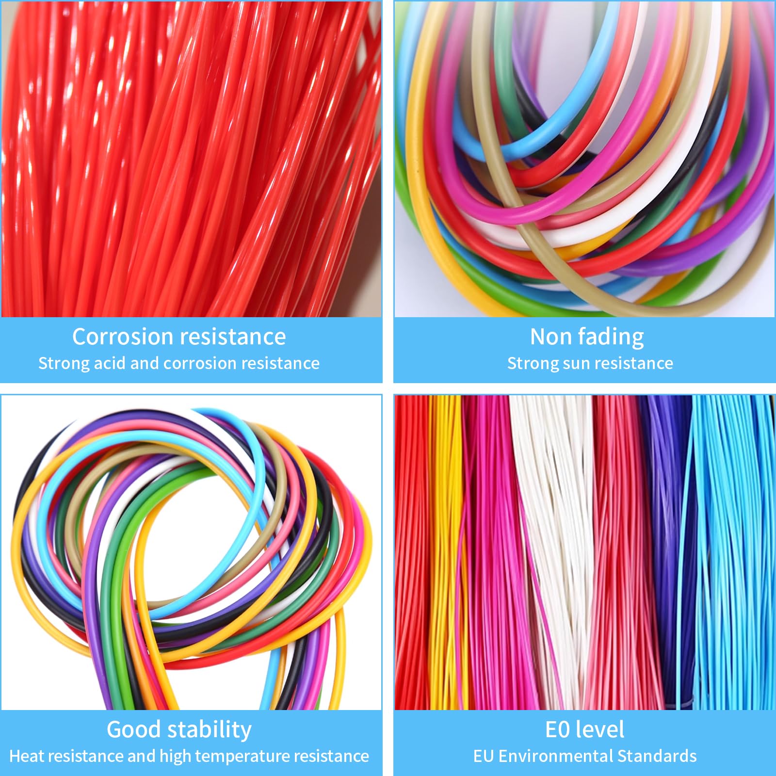 Peddig, 2,5 mm, rattan rotondo in plastica, 500 g, in rattan massiccio, rotondo, per riparazione, sedia, tavolo, cesto, tessitura, artigianato (rosso)