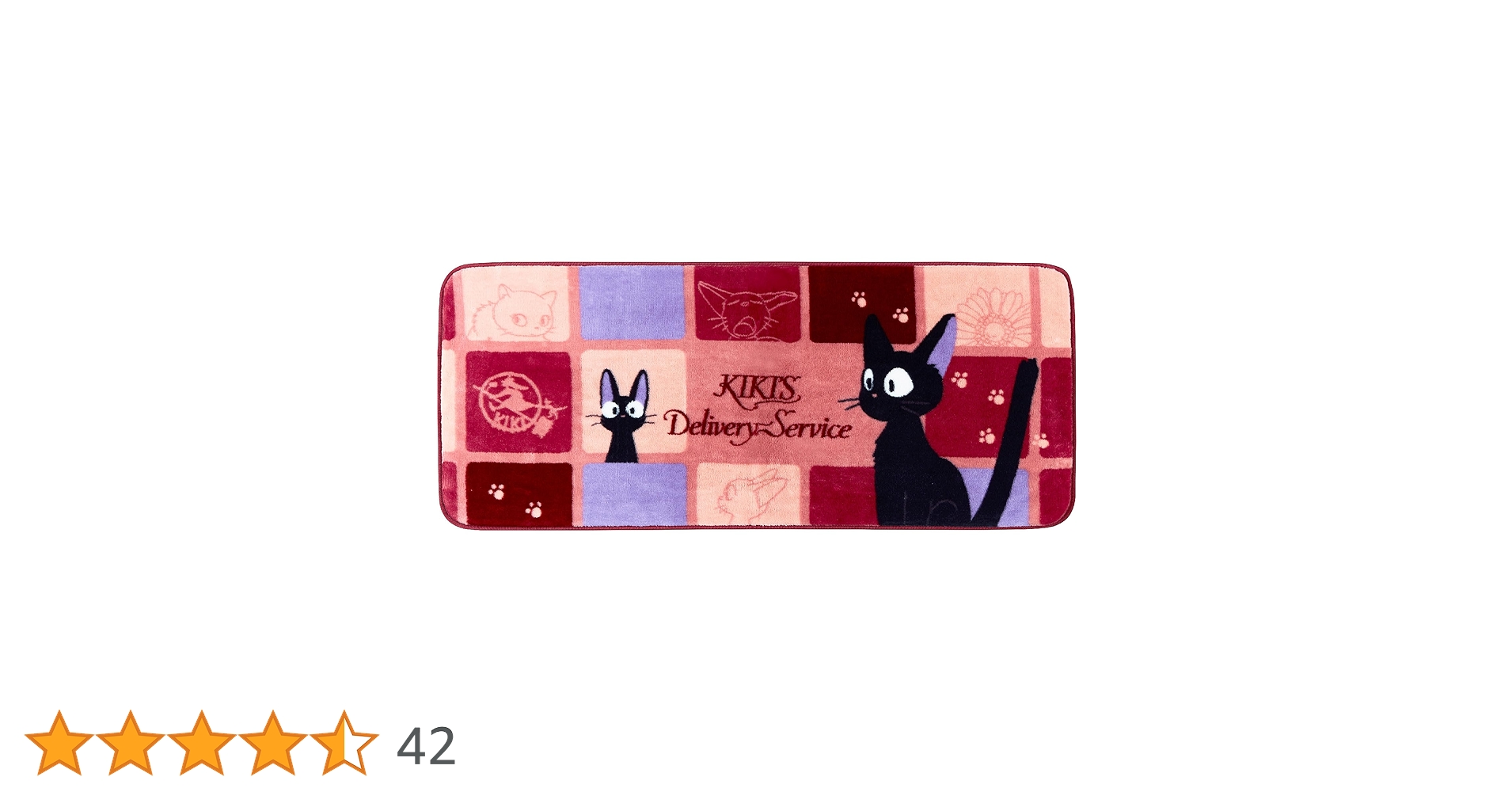 Amazon｜センコー(Senko) 魔女の宅急便 ジジキューブ ラグマット 約50