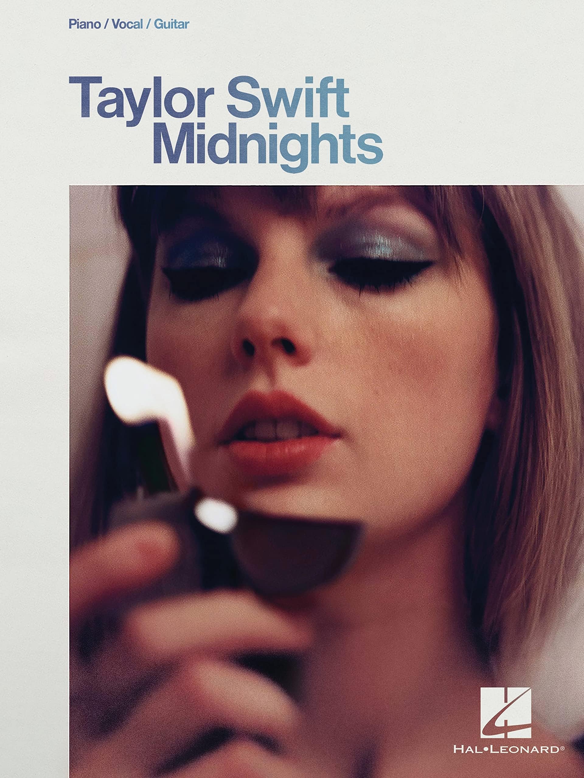 Taylor Swift - Midnights. Piano, Vocal And Guitar.