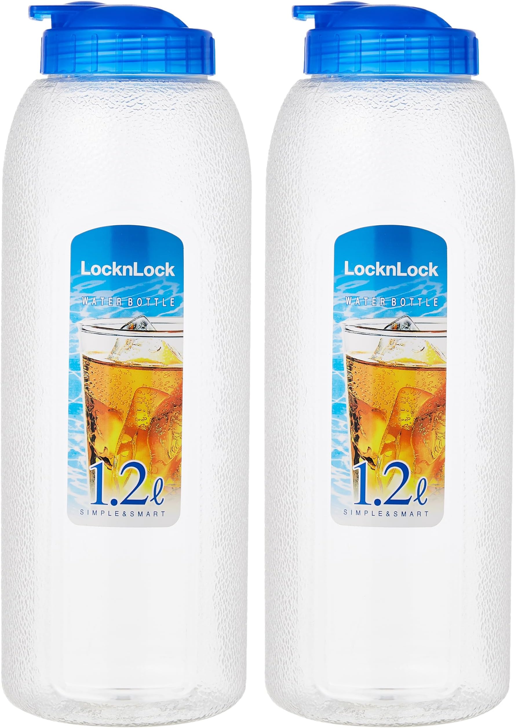 Aqua Water Bottle 1.2 Liter 2pc-Set HPL730S2