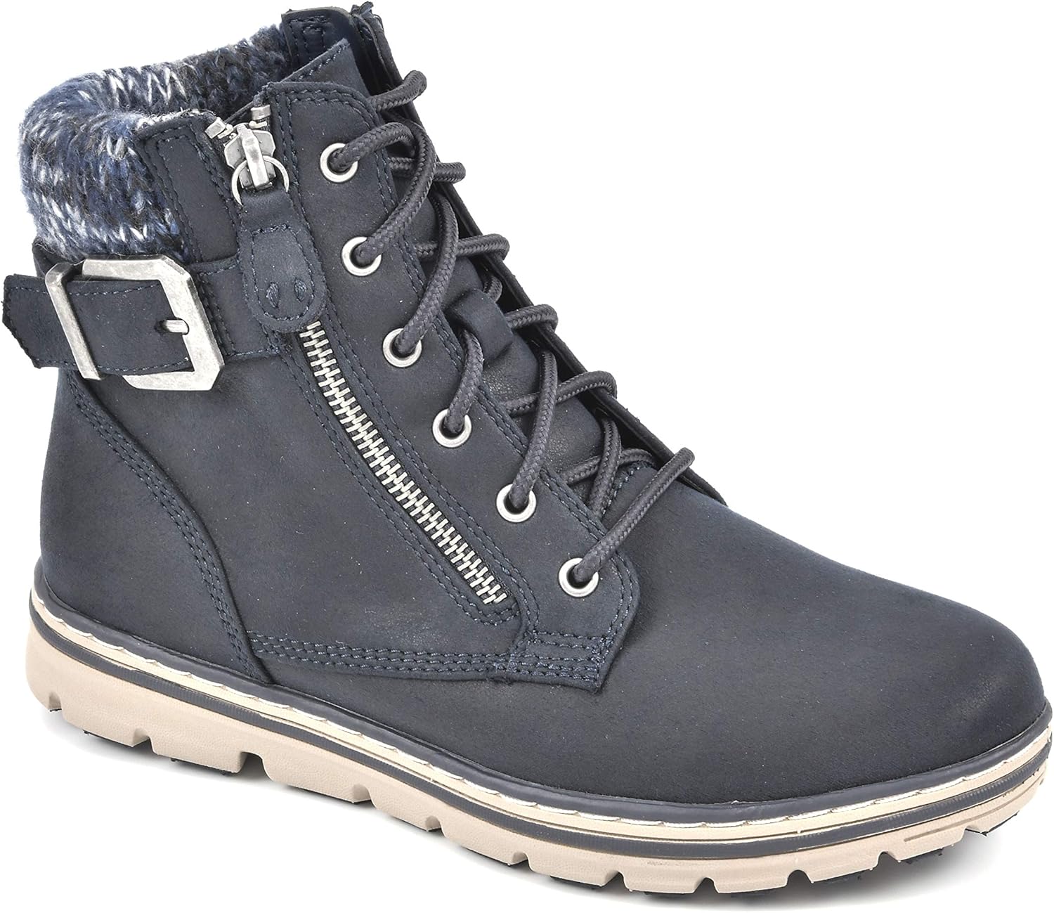 CLIFFS BY WHITE MOUNTAIN Shoes Kelsie Women's Lace-up Hiker Style Bootie