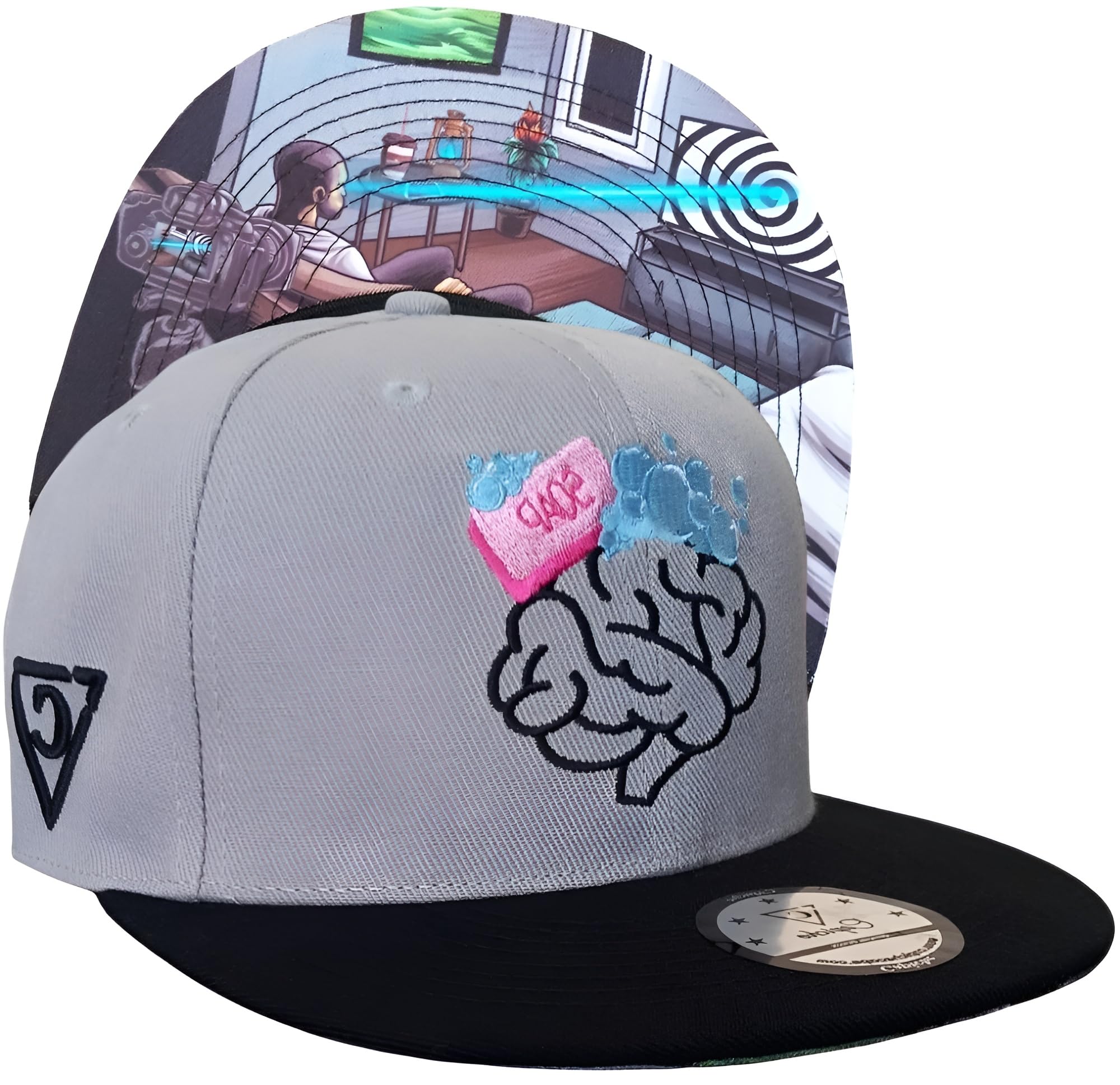Capiche [99+ VARIACIONES] Gorra Snapback Nueva Colección Special Series Gris Oscuro — view 241