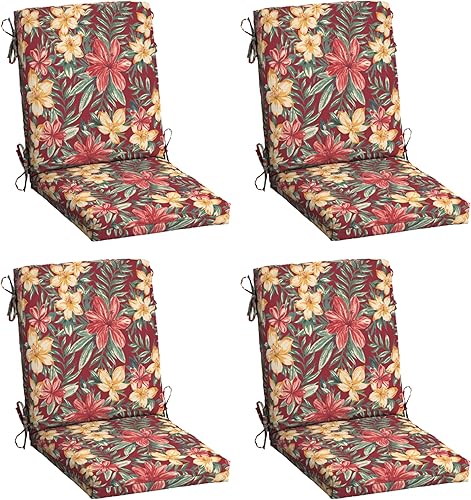 Miniatura 62 de Arden Selections- Cojín para sillas de comedor de exteriores earthFIBER, repelente al agua y resistente a la decoloración, 1 pieza, 20x20 pulgadas