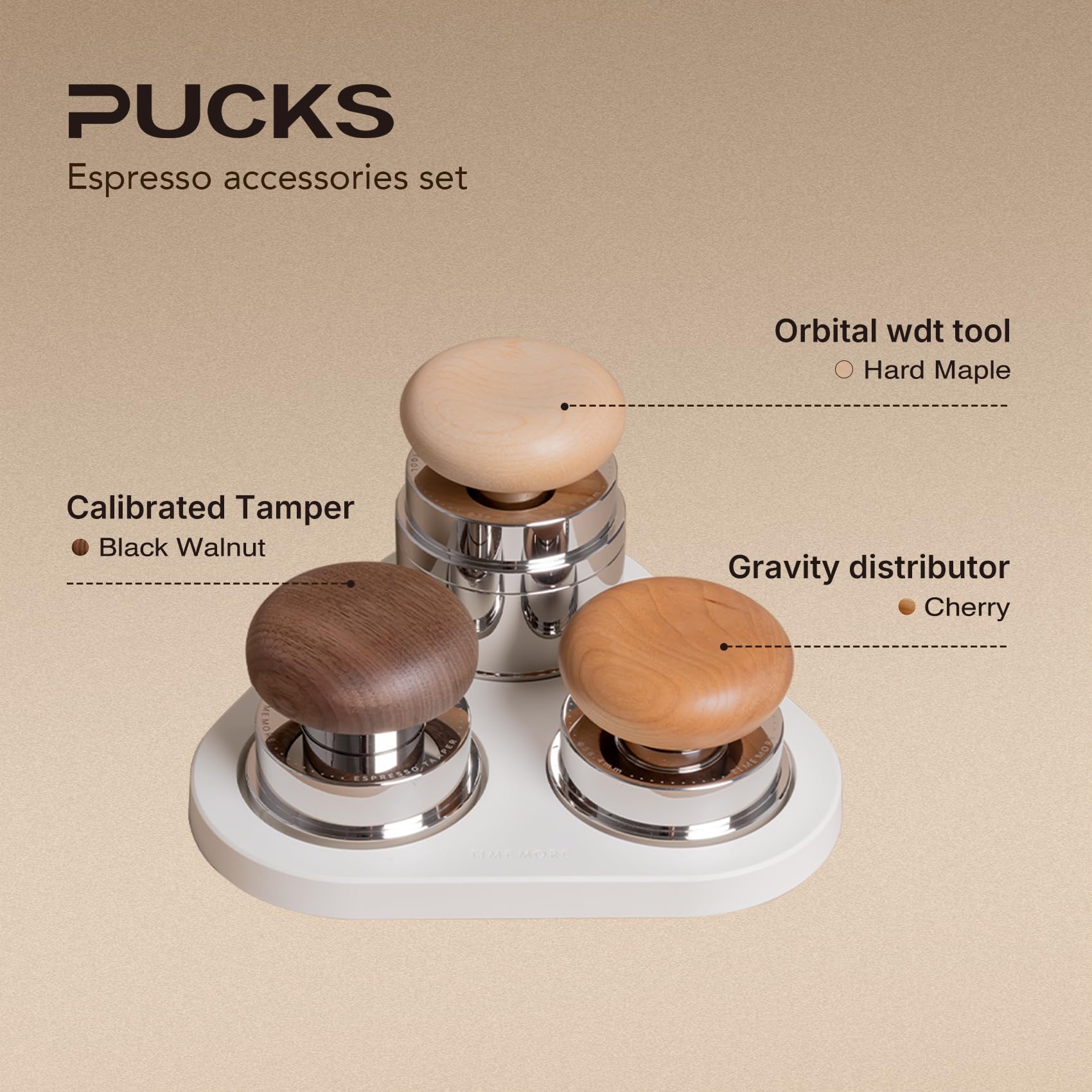 Amazon.com: TIMEMORE Espresso Tamper Set 58.4mm with WDT Tool