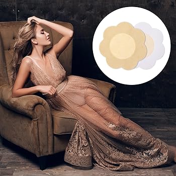 Piercing Pour Poitrine Sans Bretelles - Auto-adhésif - Trous De Soutien-gorge Dos Nu - Ruban Adhésif Pour Robe Sans Bretelles, Beige, A