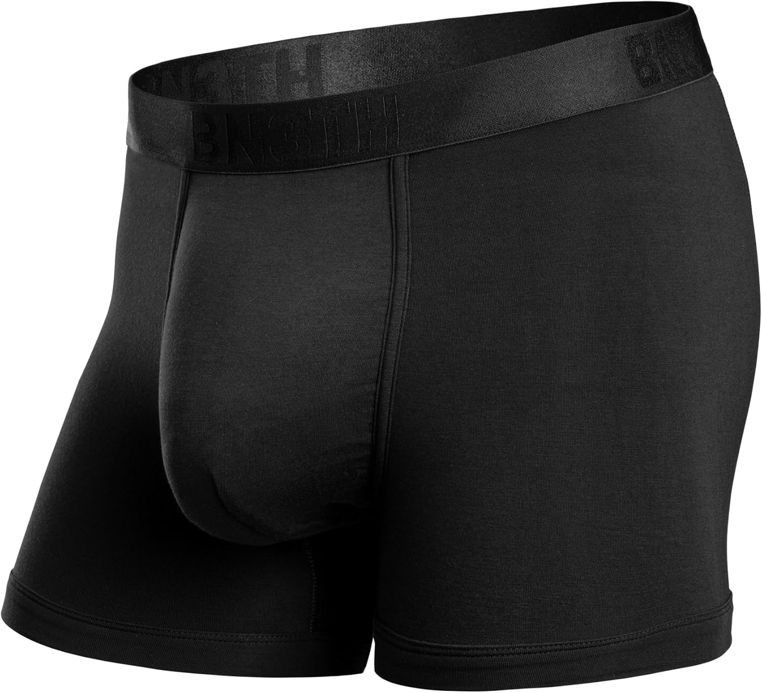 BN3TH Men’s Classic Icon Trunk, 3D Pouch, Anti-Chafe, Breathable, Premium TENCEL Modal, No-Roll Waistband, 3.5" Inseam