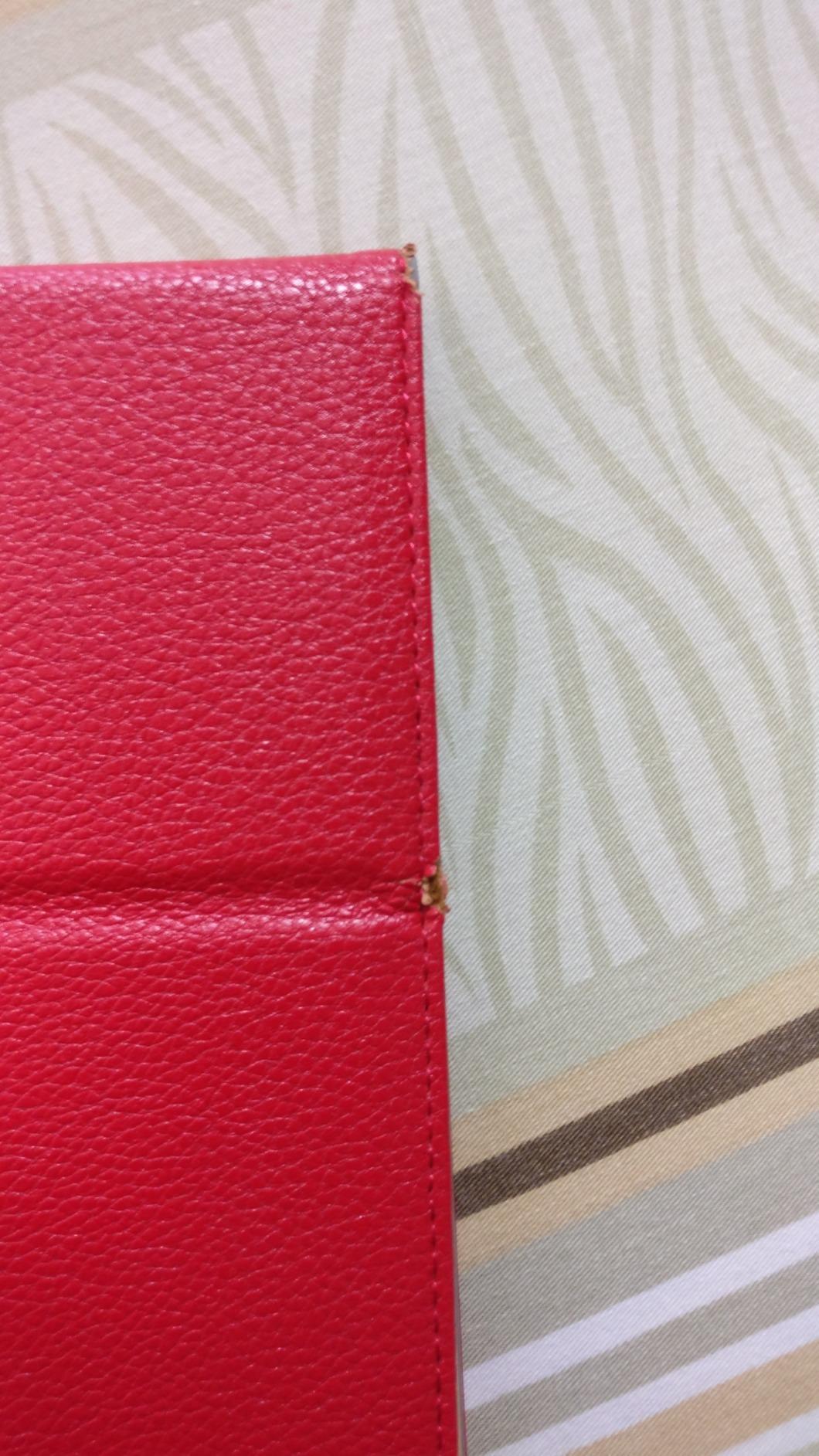 AmazonBasics iPad Pro PU Leather Case with Auto Wake/Sleep Cover, Red