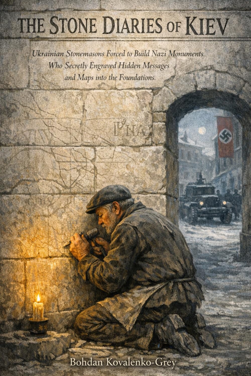 THE STONE DIARIES OF KIEV: Ukrainian Stonemasons Forced to Build Nazi Monuments Who Secretly Engraved Hidden Messages and Maps into the Foundations