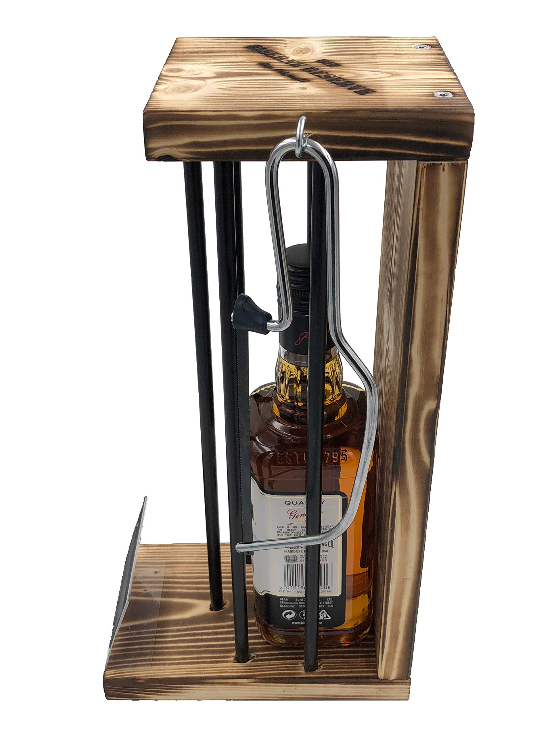 Jim Beam Geschenk Danke Geschenke Geschenk Dankeschön Eiserne Reserve Black Edition Text s/w Danke - Spirituosen Geschenkverpackung Bourbon Whisky (1 x 0.70 l)