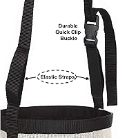 Vista 4 de Majestic Ally Bolsa de alimentación para caballos, bolsa de alimentación de malla de nailon resistente, correa ajustable con cierre duradero