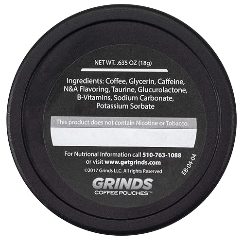 Miniatura 110 de Grinds Bolsas de café 3 latas de New Orleans Fabricado en los Estados Unidos Sin tabaco, sin nicotina alternativa saludable 18 bolsas por
