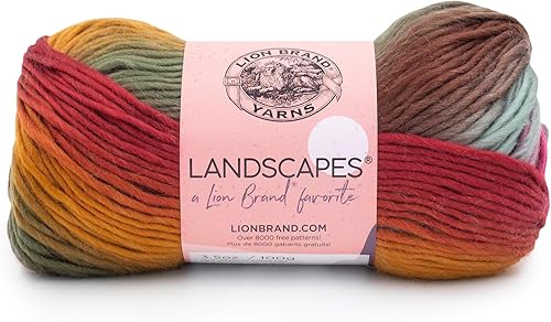 Lion Brand Yarn - Hilo Landscapes 545-204, Desert Spring