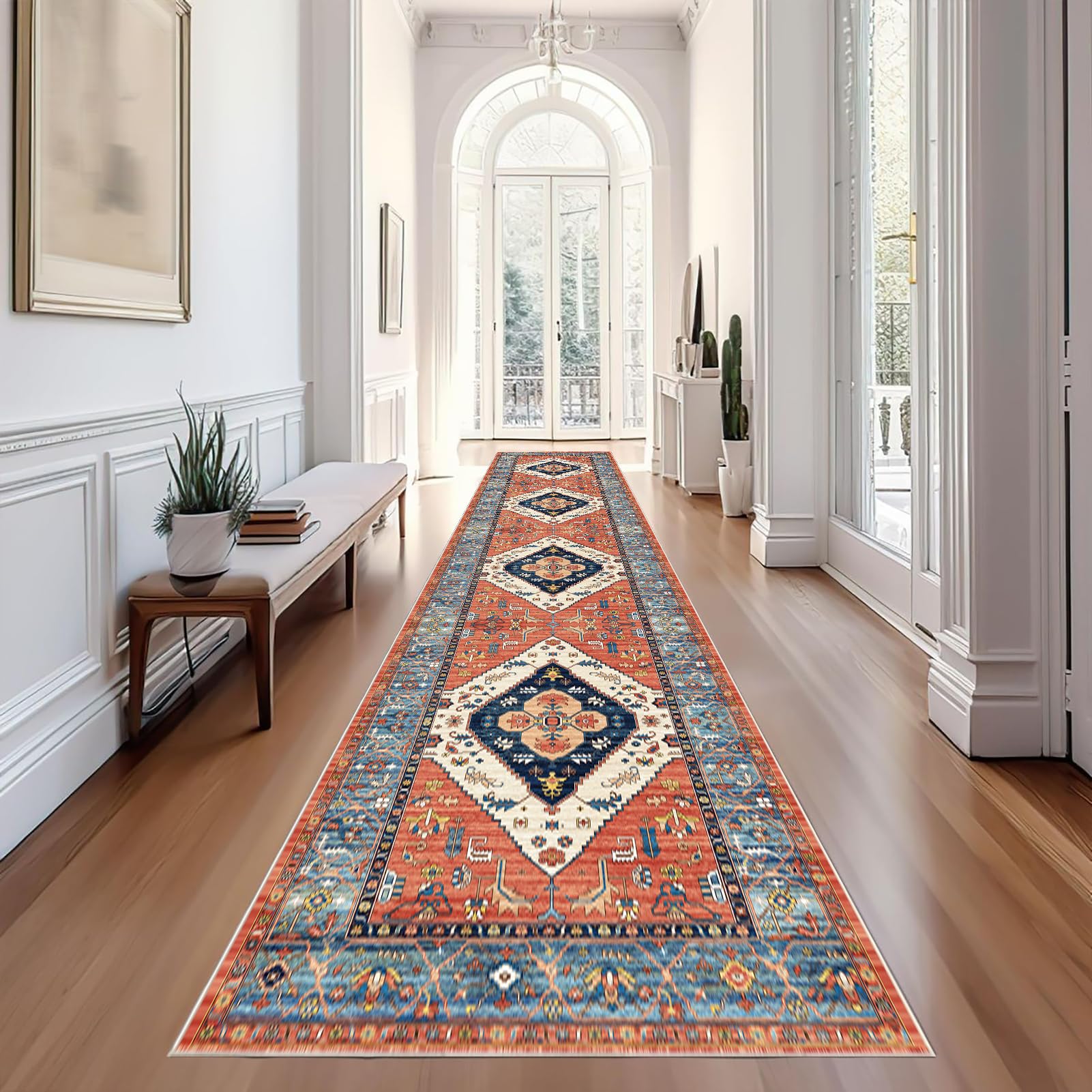 Długi korytarz dywan do korytarza, pralni, mata kuchenna, 70 x 120 cm chodnik, mata do prania w pralce, mata do wejścia, sypialni, schodów i łazienki
