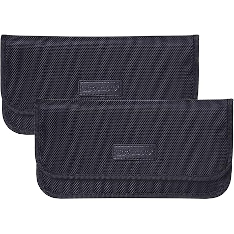 Wisdompro [Pack of 2] Faraday Bag for Cell Phone Privacy Protection and...