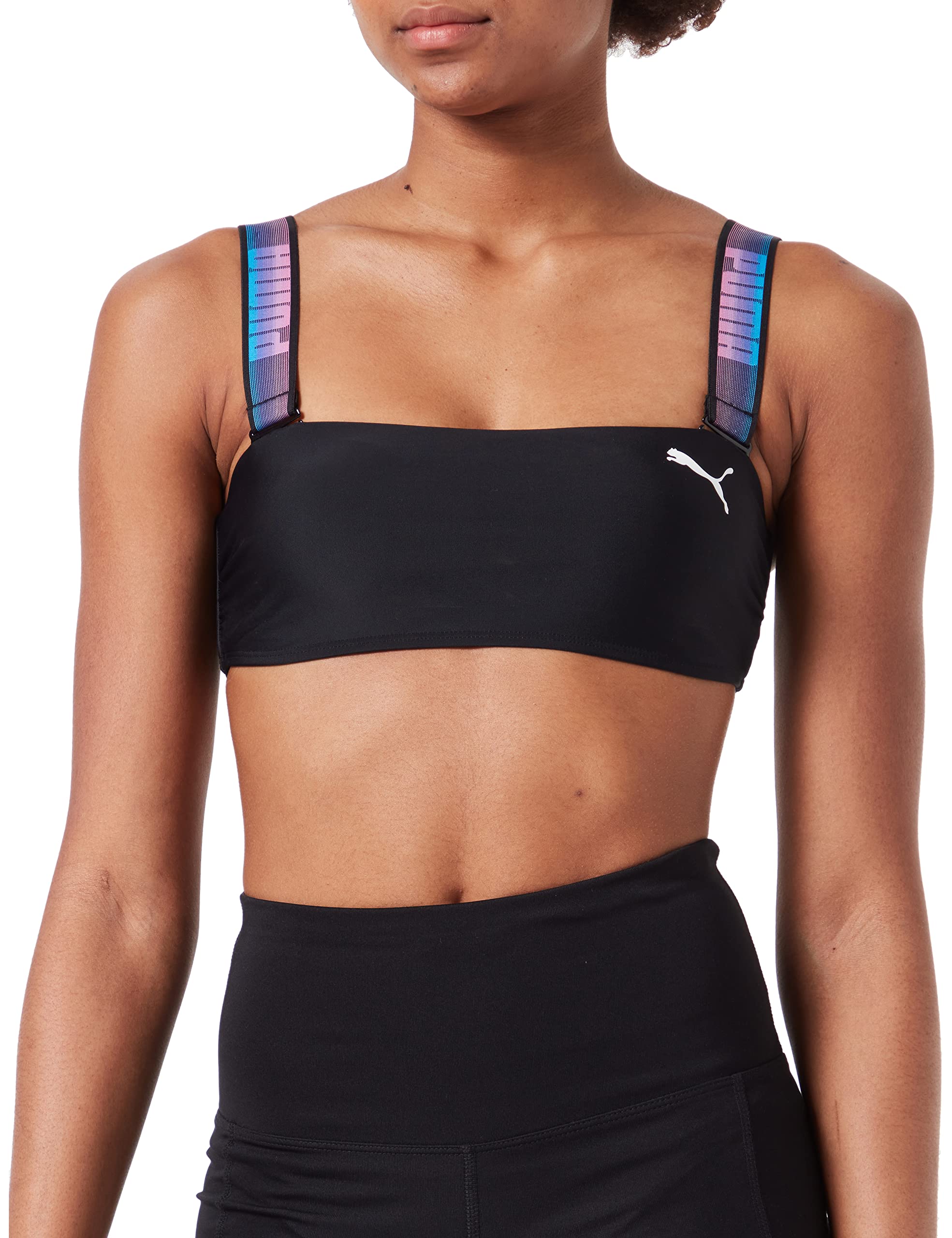PUMA Swimwear Bandeau Parte Superior de Bikini para Mujer