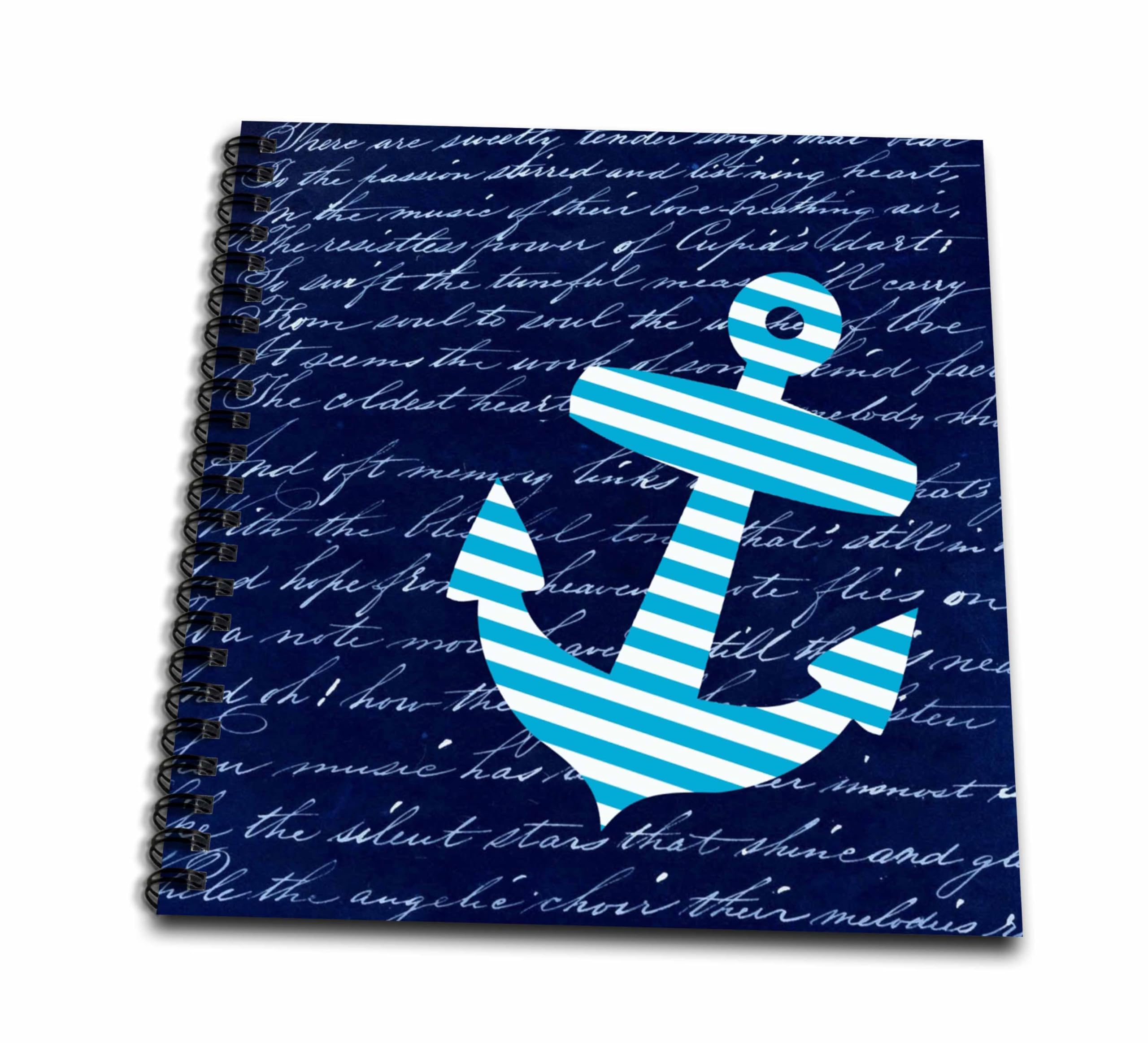 Ancre sur Noir Vintage Sailor Rayures : Protégez vos Photos du Jaunissement