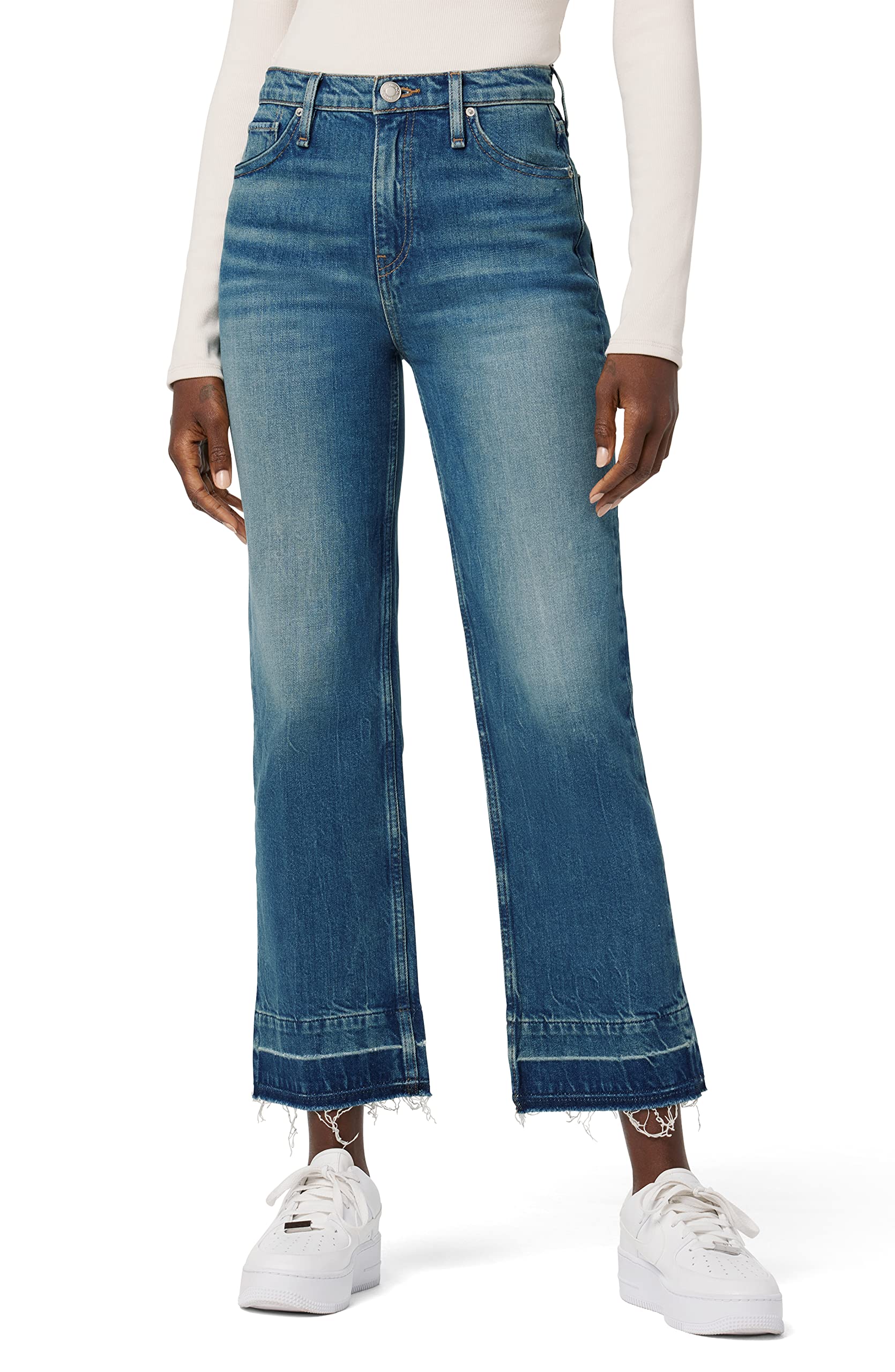 HUDSON Women's Remi High-Rise Straight Leg Ankle Jean