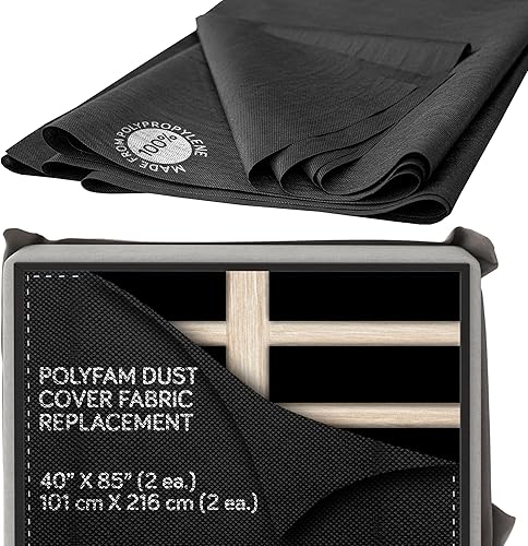 Funda antipolvo para cama, tela de repuesto para parte inferior de colchón o base, telas de batista, tela de tapicería para cama, KingCal-King 40 x