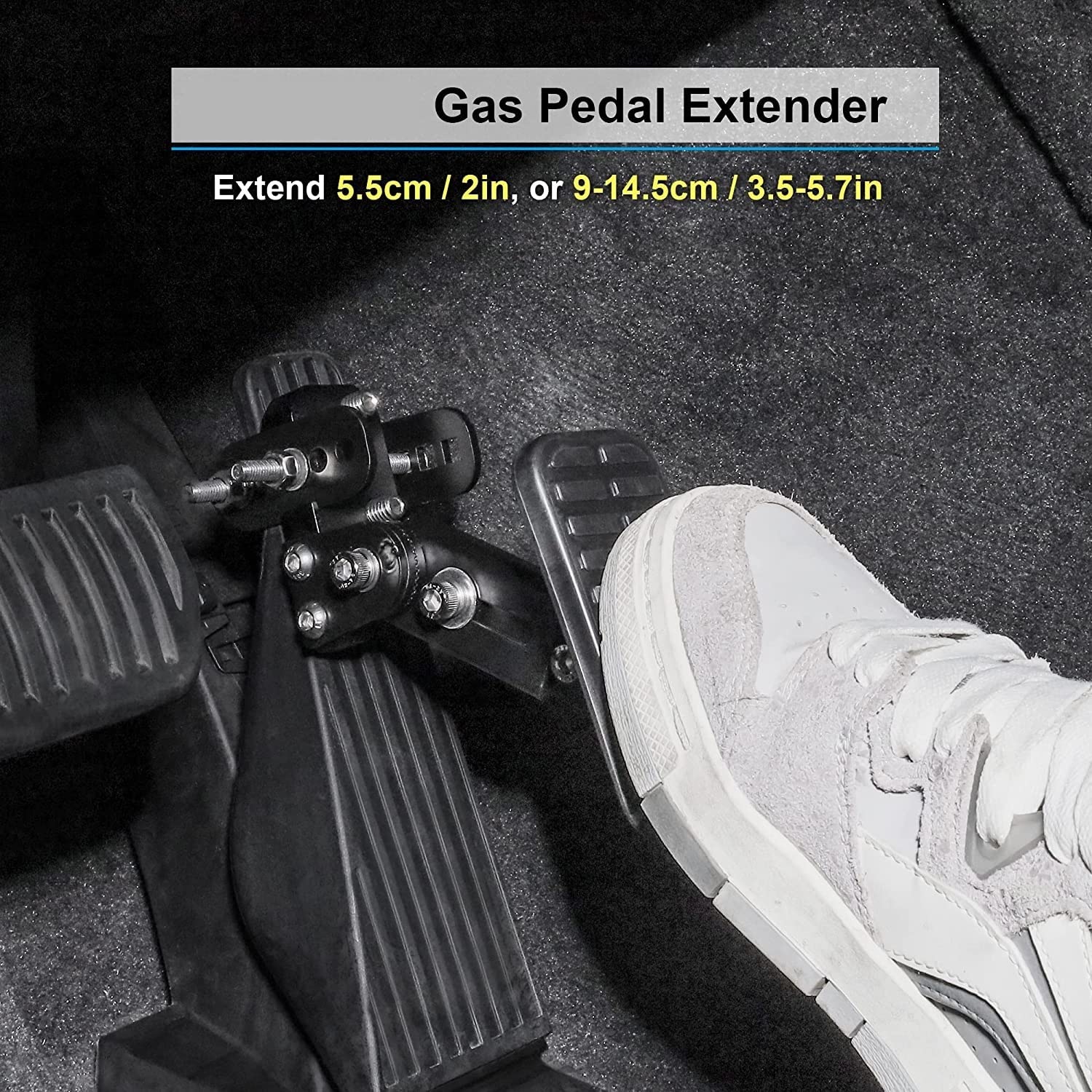 Pedal De Coche para Conductores Cortos Personas Que Conducen Automóviles, Vehículos De Automóviles Pedales De Acelerador Extensores De Pedal De Gas Coche Pedal Reposapiés