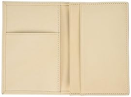 MaroMoco♡ カードケース 名刺入れ レディース ベージュ マルニ カードケース/名刺入れ レディース バイカラー ホワイト