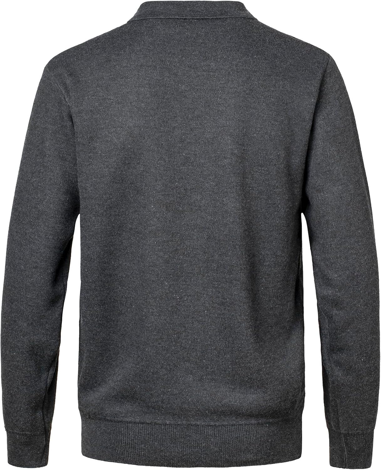 Mens Quarter-Zip Fleece Pullover Sweatshirts Casual Long Sleeve Winter Warm Sweatshirt with Pocket - Image 3