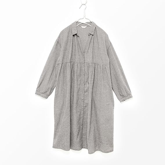 Amazon Co Jp サマンサモスモス Sm2 千鳥柄前開きワンピース ブラック M 服 ファッション小物