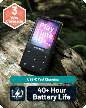 Oakcastle MP300 16GB Bluetooth MP3 Player with Built-In Speaker