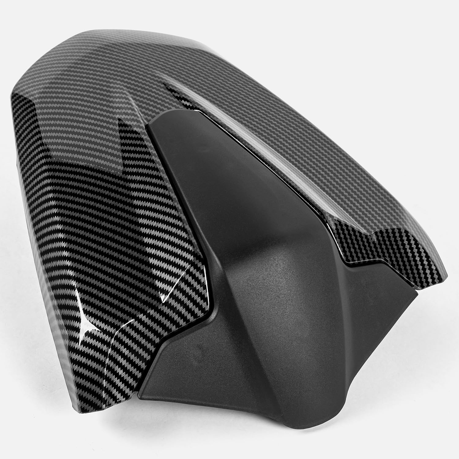 Motorcycle Rear Seat Cowl for Daytona 660 2024 2025 2026 Solo Fairing Tail Section Passenger Pillion Cover (Carbon Fiber Look)