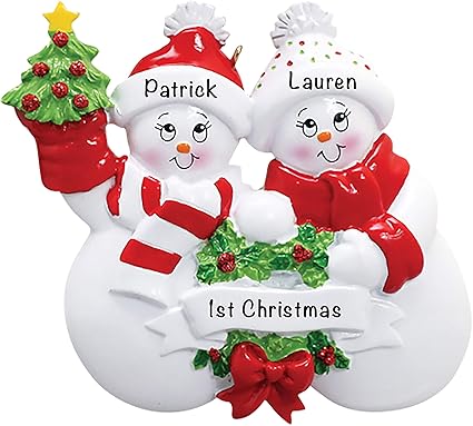 Who Help Families Out With Christmas 2022 Personalized Christmas Ornaments Family Of 2 – Polyresin Snowman Couple  Ornament – Unique Family Christmas Ornaments 2022 – Gifts For Mom, Dad,  Kids, Grandma, Grandpa – Durable Family Décor : Amazon.co.uk: Home & Kitchen