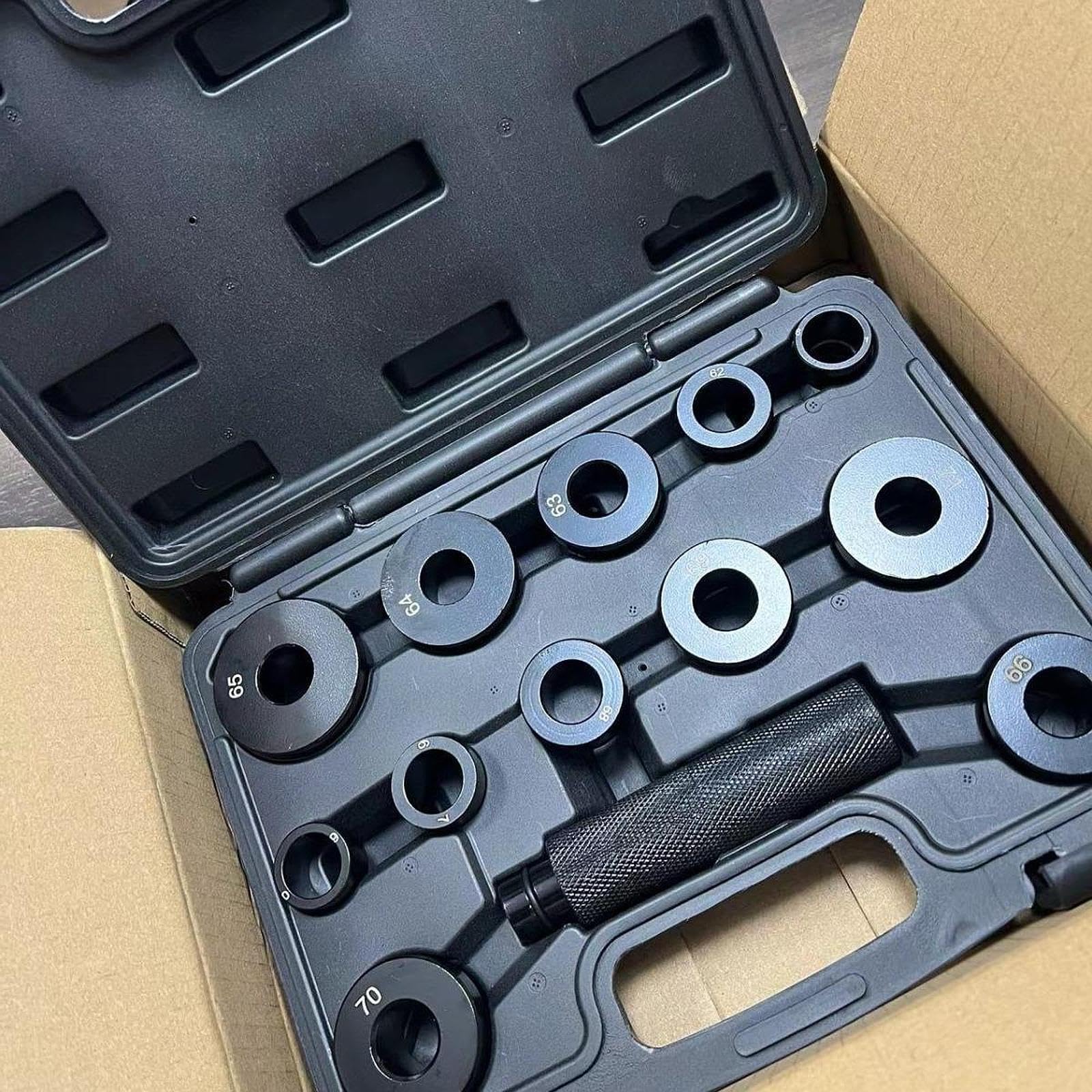Generic 1 Kit Driver Boccole Auto Strumenti Installazione Smontaggio Ricambio Trasmissioni Professionale Acciaio Nero Adatto per Officina Meccanica