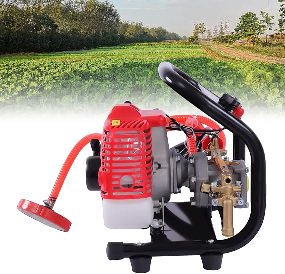 2 Stroke High-Pressure Sprayer, 0.9hp 26cc Gasoline Agricultural Spraying Machine Portable Handheld Sprayer Spraying Machine High Pressure Sprayings Machines for Field Spraying Pesticides
