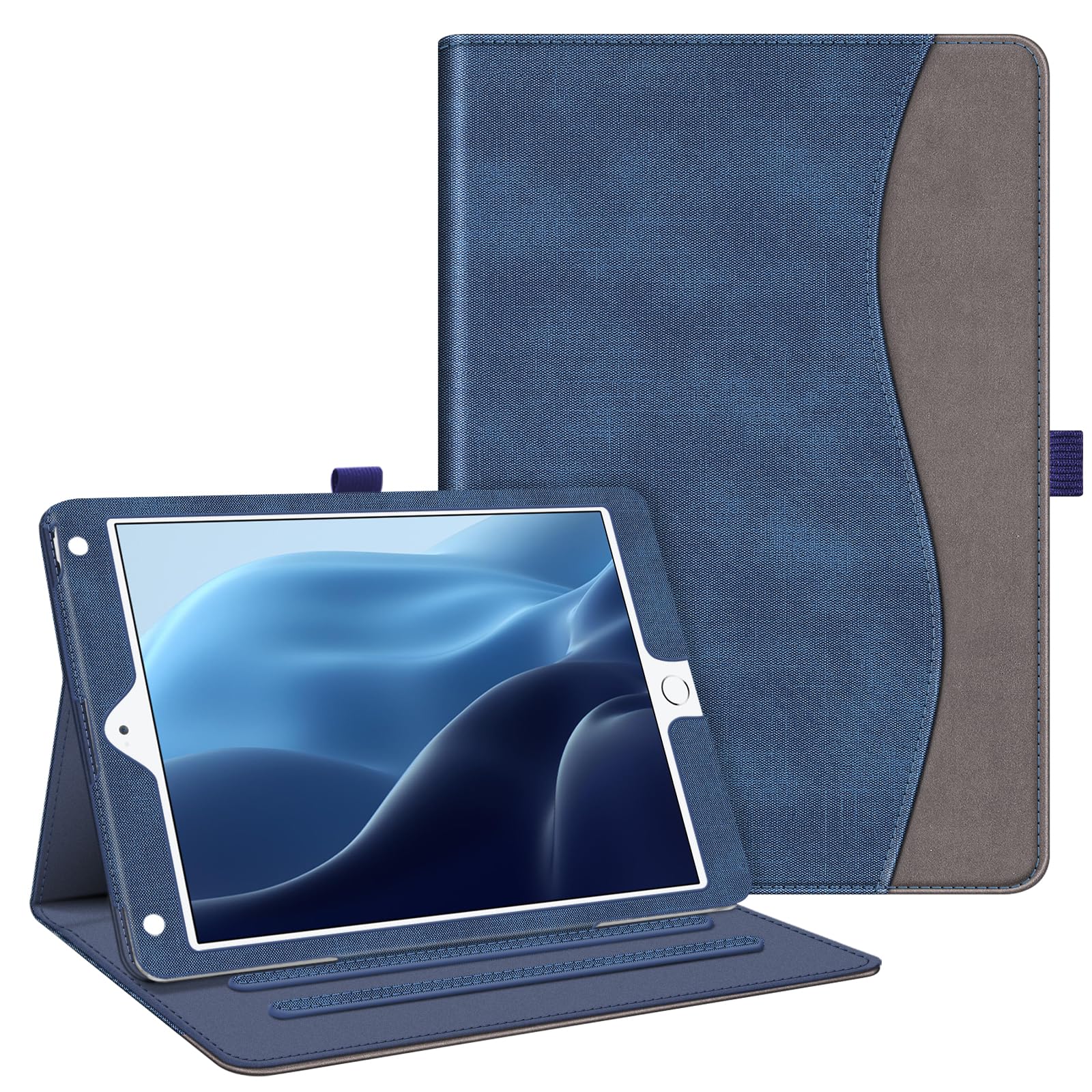 Fintie Case for iPad 6th / 5th Generation (2018 2017 Model, 9.7 Inch), iPad Air 2 / Air 1 (9.7 Inch) - [Corner Protection] Multi-Angle Viewing Stand